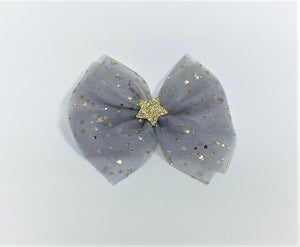 Star Bow Barrettes