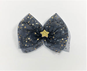 Star Bow Barrettes